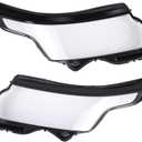 NewYall Left and Right Headlight Lens Shell Cover for Land Rover Range Rover 2014 2015 2016 2017