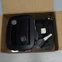 WELLUCK RV Door Lock Replacement with Paddle Deadbolt, 100% Metal Camper Door Latch Handle Lock, RV Entry Door Lock for Camper Horse Travel Trailer Cargo Hauler (2PC Black)