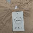 Riyiper 3 Pack Women's Half Sleeve Tops Crewneck 1/2 Sleeve T Shirts Elbow Length Tops Slim Fit Cotton Blend Basic Tees XX-Large