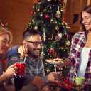 Mimorou 30 Pcs 6'' Christmas Gold Pearl Swizzle Sticks Plastic Drink Stirrers Xmas Cocktail Stirrers for Drinks Hot Cocoa Coffee Tea Festive Reusable Beverage Decorations