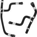 Engine Heater Hose Set Assembly Compatible with Chevy Buick GMC Vehicle 20072017 Enclave Acadia Traverse Replace Inlet and Outlet Bypass Hoses Replace# 20765678 25862087 25862088 626562