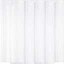 5 Pack White Fringe Foil Curtain 3.2ft x 8.2ft Tinsel Backdrop Streamers for Birthday Party Decoration Wedding Christmas