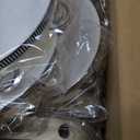 12 Pcs Tambourine Drum Bulk for Adults Hand Held Percussion Gift Operation Christmas Bulk Items Wood Metal Jingles Musical Educational Drum Instrument for Church Wedding Party Games(White) (8 Inch)