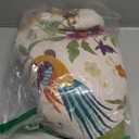 XIBLC Boho Throw Blanket for Bed, 100% Cotton Soft Rustic Quilt Fall Blanket, 50"x60" Colorful Floral Printed Farmhouse Decor Bed Blankets, All Season Rustic Reversible Bohemian Throw Quilt