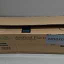 LOMANTO Artificial Olive Trees, 5 ft Tall Fake Olive Trees for Indoor, Faux Olive Silk Tree, Large Olive Plants with White Planter for Home Decor and Housewarming Gift, 1 Pack