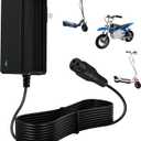 24V Charger for Electric Scooter Razor MX350 Electric Scooter Dirt Bike E100 E175 E200 E200S E300 E300S E500 Pocket Mod, Sports Mod and Dirt Quad