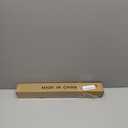 White Curtain Rods for Windows 28 to 48 Inch, Heavy Duty Curtain Rod Set with Brackets, Decorative Adjustable Curtain Rods for Bedroom, Living Room, 5/8" Metal Drapery Rod