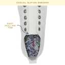 Blowfish Malibu Women's Hangout Sneaker White Linen 7 M