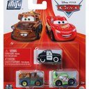 Disney Cars Mini Racers 3 Pack (Speed Limit Mater, Sheriff and Wingo)