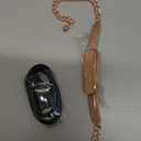 Irondance Valentines Day Gifts  Smart Bracelet for Women, Stylish Activity Fitness Trackers, 24/7 Heart Rate, HRV, Blood Oxygen &Stress Monitor, Health & Sleep Tracker for iOS & Android (Rose Gold)