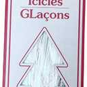 PEPPERLONELY 2000 Strands Icicles Tinsel Tree Christmas Decorations (3#. Iridescent)