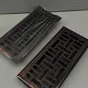 4x10 Inches 2 Pack Heavy Duty Walkable Floor Register Easy Adjust Air Supply Lever Floor Vents - Seattle Design - Vent Cover for Home Floor - Oil Rubbed Bronze