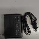 Homicial Digital Alarm Clock Radio with AM/FM Radio, MultiColors 1.4” LED Digits, Preset, Sleep Timer and Clear Display with Dimmer for Bedroom Bedside, Battery/Plugin Powered