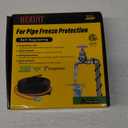 HEATIT 6ft Heat Tape for Water Pipes, for Pipe Freeze Protection, Self-Regulating Pipe Heating Cable with Thermostat, ETL Listed, Keeps Water Flowing at -40F, 120V 3W/FT