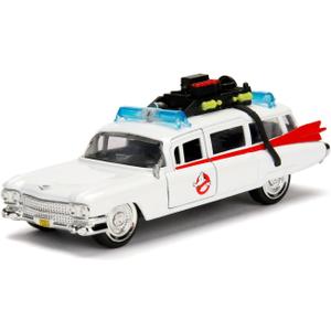 Jada Ghostbusters 1:32 Ecto-1 Die-Cast Car, Toys for Kids and Adults