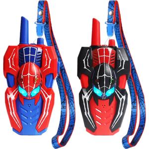 Walkie Talkies for Kids Long Range, Kids Walkie Talkies 2 Pack, Spider Toys for Boys 3-4 4-6 6-8 Outdoor Camping 2 Way Radio Toy, Birthday Toys for Ages 3-4 5-7 8-13
