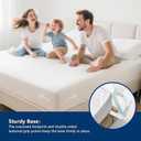 Sylphide No Slip Bed Sheet Grips 4 Pack, Heavy Duty Sheet Holders for Bed Corners, Universal Fitted Sheet Clips Fasteners Keep Sheets Firm & Wrinkle-Free, Tool-Free Installation