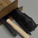 2 Pieces Dryer Vent Cleaner Kit Compatible with Most Vacuum Cleaner, Dryer Lint Brush and Vacuum Hose Attachment, Quickly Lint Remover, Deep Gray