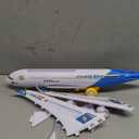 Kidsthrill Airplane Toy with Bump & Go, Flashing Lights & Sounds - For Boys & Girls Age 3-12