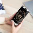 Karma Cat Gifts Me & Karma Vibe Like That 20oz Stainless Steel Insulated Tumbler with Lid and Straw Mystical Celestial Coffee Cup Music Lover Gift (Tum-Me & Karma Black)