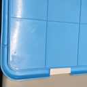 Mifoci 1 Pcs Dog Potty Tray Mesh Puppy Training Pad Holder Floor Protection Portable Pee Pad Pet Toilet Training Tray Litter Box Corner for Medium and Large Dogs (25.6 x 18.9 Inch,Blue)
