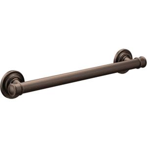 Moen YG6424ORB Bathroom Safety 24-Inch Stainless Steel Traditional Bathroom Grab Bar, Oil-Rubbed Bronze