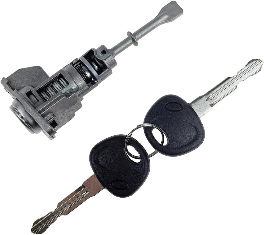 Front Door Lock Cylinder Set Kit w/ 2 Keys | Fit for 2011 2012 2013 2014 2015 Hyundai Elantra 1.8L 2.0L Left Driver Side Door Lock Set LH | OE 81970-3XA00 819703XA00