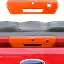 RT-TCZ Tailgate Handle Cover Rear Door Handle Cover Trim Decoration Exterior Accessories for Ford F150 2021-2024 (Orange)