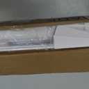 Cordless RV Blind, Blackout Window Curtain Pleated Shade for RV, Camper and Motorhome Window, Fit for 24" W x 20" H Rough Opening RV Window, Grayish White, 31"W x 26"H