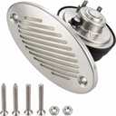316 Stainless Steel 12V Hidden Flush Mount 5190512 Marine Boat Horn Two Hole Installation Spacing of 114.3 mm