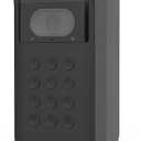 HOLACA Protective Silicone Skin for myQ Smart Garage Door Video Keypad with Wide-Angle Camera, Anti-Scratch Protective Cover for Full Protection (Black, Right)