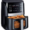 Gourmia, Digital Window Air Fryer, 6-QT, 12 Presets