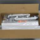 Air Conditioner Bracket No Drill: Heavy Duty Holder with Bubble Level for 350lbs AC Units, Adjustable Width, No Tools Needed, Fits Single & Double Hung Windows, 5000-24000 BTU Coverage