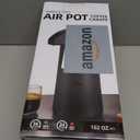 Coffee Carafe for Keeping Hot - Gezoss 102OZ / 3L Airpot Coffee Dispenser with Pump - Large Coffee Carafe for Hot Drinks Tea Liquid - Insulated Stainless Steel Hot Water Beverage for Parties,Black