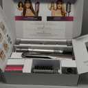 Shark Flex Fusion Hair Straightener & Powerful Hair Dryer with Fusion Hair Brush, Air Styler with Auto-Wrap Hair Curlers, Concentrator, & Frizz Fighter, Metallic Mist, HD651S