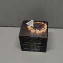 Globe String Lights Battery Operated Warm White Water proof 2 Pack 19.7FT 40 LED Globe Fairy String Light 8 Modes with Remote Control , for Home, Party, Christmas, Wedding, Garden Decoration