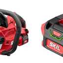 SKIL PWR CORE 40 Brushless 40V 14 Lightweight Chainsaw Kit, Includes 2.5Ah Battery and Auto PWR Jump Charger - CS4555-10 & BY8705-00 PWRCore 40 2.5Ah 40V Lithium Battery