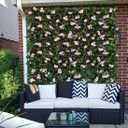 Expandable Fence Privacy Screen for Balcony Patio Outdoor,Decorative Faux Ivy Fencing Panel,Artificial Hedges