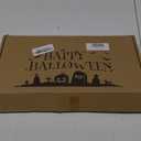 Lighted Jack Sally Yard Signs, Scary Halloween Decor Christmas Nightmare Halloween Decorations Outdoor Before Party Lawn Cute Garden Yard Stakes Outside Arrow Decorations Clearance