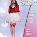 EraSpooky Women's Bunny Costume Halloween Rabbit Costume (M)