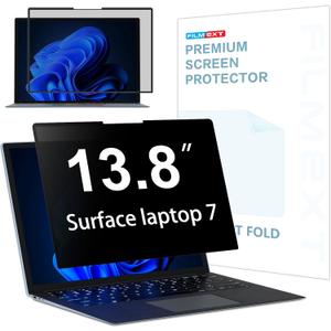 FILMEXT Privacy Screen for Microsoft Surface Laptop 13.8 inch 7th Generation Model 2036/2107, Anti-Spy Filter Anti-Glare (for Surface Laptop 7th 13.8" Privacy Screen Protector 2024)