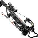 Barnett Archery Hyper XP 405 Crossbow with Two Hyperflite 22" Arrows, Illuminated 4X32mm Scope, and Rope Cocking Device, and Lightweight Side Mount Quiver