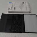 LAMA 7 Colors Backlit Keyboard Case with Mouse for Samsung Galaxy Tab A8 10.5 Inch, Wireless Keyboard Case with S Pen Holder for Galaxy Tab A8 10.5" 2021 (SM-X200/X205/X207), BK