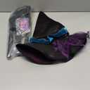 Spooktacular Creations Witch Costume for Girls, Halloween Dress with Broom, Kids Moon Shimmer Witch Set for Wizard Role Play (Large(10-12 yrs), Purple)