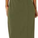 Amazon Essentials Women's Supersoft Terry Racerback Maxi Dress (Previously Daily Ritual) (Medium, Olive)