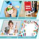 Kathfly 6 Pack Large White Foam Boards 30 x 40 x 3/16" Thick Acid Free Foam Core Board Double Sided Rigid Poster Foamboard for Art Craft Projects Presentation Signage Painting Wedding School Display