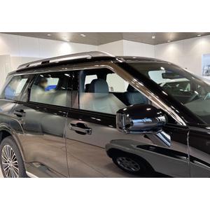 Chrome Side Window Wind Deflectors 6pcs Compatible with 2026 Palisade