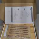 Bamboo Bathtub Tray | Splash-Proof Adjustable (28-40 Inch) | Non-Slip Pads, Wine Holder & Tablet Stand | Bath Relaxation & Reading Essentials