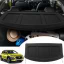 Powerty Cargo Cover for 2018-2023 Hyundai Kona Trunk Cover Trunk Shielding Shade for Kona Accessories Cargo Luggage Cover No Gap (Can Withstand Load)