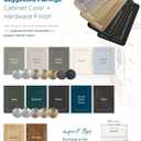 3 x Amerock | Cabinet Pull | Champagne Bronze | 3 inch (76 mm) Center-to-Center | Extensity | 1 Pack | Drawer Pull | Cabinet Handle | Cabinet Hardware